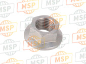 957041250000, Nut,  Flange, Yamaha, 1