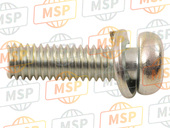 976070411400, Screw,W/washer, Yamaha, 2