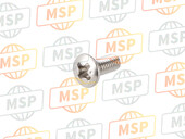 986800300800, Screw, Oval Hoofd, Yamaha, 1