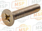 987800653000, Screw, Vlak Hoofd, Yamaha, 1