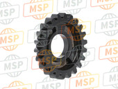 B4B172410000, Gear, 4TH Wheel, Yamaha, 1