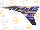 B51242454000, Embleme,  Reservoir A, Yamaha