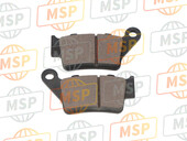 BW3F58060000, Brake Pad Kit 2, Yamaha